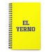 El Yerno The Daughter-In-Law / The Son-In-Law | Yellow Spiral Notebook, 140 Dotted Sheets | Funny Gift Idea Home Office Work | Mexican Spanish Pride Gift Mexicada