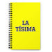 La Tísima The Real One | Yellow Spiral Notebook, 140 Dotted Sheets | Funny Gift Idea Home Office Work | Mexican Spanish Pride Gift Mexicada