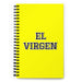 El Virgen The Shocked One | Yellow Spiral Notebook, 140 Dotted Sheets | Funny Gift Idea Home Office Work | Mexican Spanish Pride Gift Mexicada