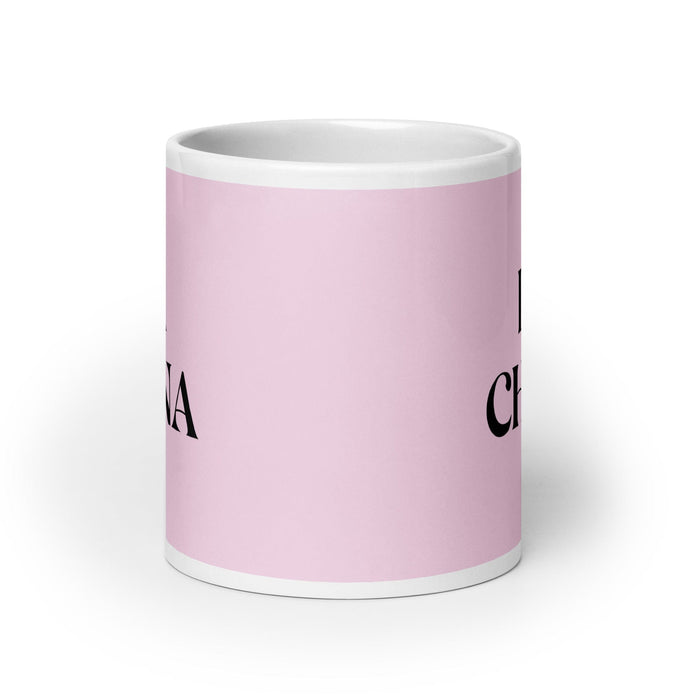 La China The Chinese Funny Home Office Work Coffee Mug Mexican Spanish Pride Gift White Glossy Cup Light Pink Card Mug Mexicada