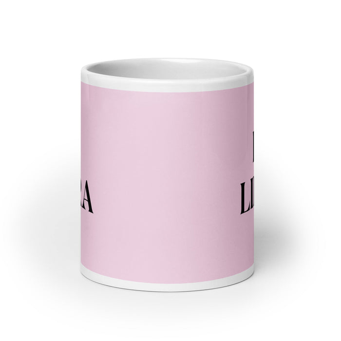 El Libra The Libra Funny Home Office Work Coffee Mug Mexican Spanish Pride Gift White Glossy Cup Light Pink Card Mug Mexicada