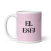 El ESFJ The Consul MBTI Personality Funny Home Office Work Coffee Mug Mexican Spanish Pride Gift White Glossy Cup Light Pink Card Mug Mexicada