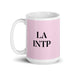 La INTP The Thinker MBTI Personality Funny Home Office Work Coffee Mug Mexican Spanish Pride Gift White Glossy Cup Light Pink Card Mug Mexicada