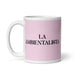 La Ambientalista The Environmentalist Funny Home Office Work Coffee Mug Mexican Spanish Pride Gift White Glossy Cup Light Pink Card Mug Mexicada