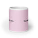 El Transcendentalista The Transcendentalist Funny Home Office Work Coffee Mug Mexican Spanish Pride Gift White Glossy Cup Light Pink Card Mug Mexicada