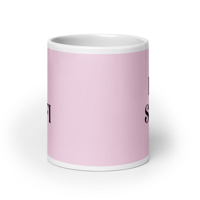 El Sufi The Sufi Funny Home Office Work Coffee Mug Mexican Spanish Pride Gift White Glossy Cup Light Pink Card Mug Mexicada