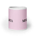La Minimalista The Minimalist Funny Home Office Work Coffee Mug Mexican Spanish Pride Gift White Glossy Cup Light Pink Card Mug Mexicada