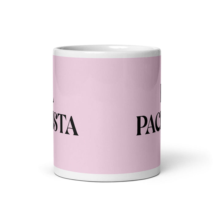 El Pacifista The Pacifist Funny Home Office Work Coffee Mug Mexican Spanish Pride Gift White Glossy Cup Light Pink Card Mug Mexicada