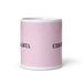 El Existencialista The Existentialist Funny Home Office Work Coffee Mug Mexican Spanish Pride Gift White Glossy Cup Light Pink Card Mug Mexicada