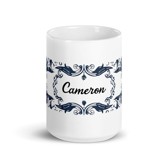 Mar Exclusive Name Art Piece Home Office Work Coffee Mug Mexican Spanish Pride Gift Cup One-Of-A-Kind Calligraphy White Glossy Mug | M3 Mexicada