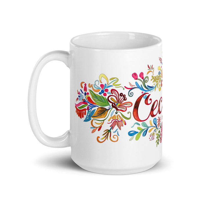 Mar Exclusive Name Art Piece Home Office Work Coffee Mug Mexican Spanish Pride Gift Cup One-Of-A-Kind Calligraphy White Glossy Mug | M7 Mexicada