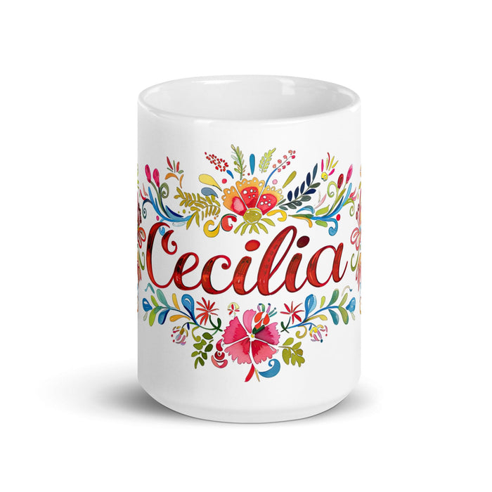 Mar Exclusive Name Art Piece Home Office Work Coffee Mug Mexican Spanish Pride Gift Cup One-Of-A-Kind Calligraphy White Glossy Mug | M7 Mexicada