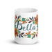 Bella Exclusive Name Art Piece Home Office Work Coffee Mug Mexican Spanish Pride Gift Cup One-Of-A-Kind Calligraphy White Glossy Mug | B20 Mexicada