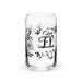 El Jefe Exclusive Art Piece Can-Shaped Glass Home Office Work Mexican Spanish Pride Gift Cup One-Of-A-Kind Calligraphy Glass | E9 Mexicada