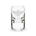 El Intp Exclusive Art Piece Can-Shaped Glass Home Office Work Mexican Spanish Pride Gift Cup One-Of-A-Kind Calligraphy Glass | E4 Mexicada