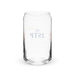 El Istp Exclusive Art Piece Can-Shaped Glass Home Office Work Mexican Spanish Pride Gift Cup One-Of-A-Kind Calligraphy Glass | E1 Mexicada