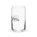 El Cholo Exclusive Art Piece Can-Shaped Glass Home Office Work Mexican Spanish Pride Gift Cup One-Of-A-Kind Calligraphy Glass | E7 Mexicada