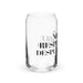 No Soy Responsable Después De Esto Exclusive Art Piece Can-Shaped Glass Home Office Work Mexican Spanish Pride Gift Cup One-Of-A-Kind Calligraphy Glass | N14 Mexicada