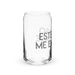 Este Vaso Me Entiende Exclusive Art Piece Can-Shaped Glass Home Office Work Mexican Spanish Pride Gift Cup One-Of-A-Kind Calligraphy Glass | E5 Mexicada