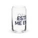 Este Vaso Me Entiende Exclusive Art Piece Can-Shaped Glass Home Office Work Mexican Spanish Pride Gift Cup One-Of-A-Kind Calligraphy Glass | E6 Mexicada