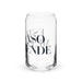 Este Vaso Me Entiende Exclusive Art Piece Can-Shaped Glass Home Office Work Mexican Spanish Pride Gift Cup One-Of-A-Kind Calligraphy Glass | E7 Mexicada