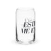 Este Vaso Me Entiende Exclusive Art Piece Can-Shaped Glass Home Office Work Mexican Spanish Pride Gift Cup One-Of-A-Kind Calligraphy Glass | E8 Mexicada