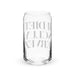 Mi Dieta Incluye Cerveza Exclusive Art Piece Can-Shaped Glass Home Office Work Mexican Spanish Pride Gift Cup One-Of-A-Kind Calligraphy Glass | M12 Mexicada