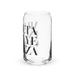 Mi Dieta Incluye Cerveza Exclusive Art Piece Can-Shaped Glass Home Office Work Mexican Spanish Pride Gift Cup One-Of-A-Kind Calligraphy Glass | M12 Mexicada