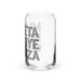 Mi Dieta Incluye Cerveza Exclusive Art Piece Can-Shaped Glass Home Office Work Mexican Spanish Pride Gift Cup One-Of-A-Kind Calligraphy Glass | M31 Mexicada