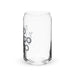 Bebo Y Luego Existo Exclusive Art Piece Can-Shaped Glass Home Office Work Mexican Spanish Pride Gift Cup One-Of-A-Kind Calligraphy Glass | B22 Mexicada