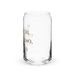 La Culpa Es Del Vaso, No Mía Exclusive Art Piece Can-Shaped Glass Home Office Work Mexican Spanish Pride Gift Cup One-Of-A-Kind Calligraphy Glass | L13 Mexicada