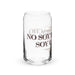 No Soy Borracho, Soy Catador Exclusive Art Piece Can-Shaped Glass Home Office Work Mexican Spanish Pride Gift Cup One-Of-A-Kind Calligraphy Glass | N17 Mexicada