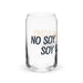 No Soy Borracho, Soy Catador Exclusive Art Piece Can-Shaped Glass Home Office Work Mexican Spanish Pride Gift Cup One-Of-A-Kind Calligraphy Glass | N31 Mexicada