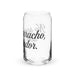 No Soy Borracho, Soy Catador Exclusive Art Piece Can-Shaped Glass Home Office Work Mexican Spanish Pride Gift Cup One-Of-A-Kind Calligraphy Glass | N38 Mexicada