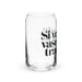 Si Ves Este Vaso Vacío, Trae Más Exclusive Art Piece Can-Shaped Glass Home Office Work Mexican Spanish Pride Gift Cup One-Of-A-Kind Calligraphy Glass | S12 Mexicada