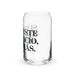 Si Ves Este Vaso Vacío, Trae Más Exclusive Art Piece Can-Shaped Glass Home Office Work Mexican Spanish Pride Gift Cup One-Of-A-Kind Calligraphy Glass | S14 Mexicada