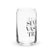 Si Ves Este Vaso Vacío, Trae Más Exclusive Art Piece Can-Shaped Glass Home Office Work Mexican Spanish Pride Gift Cup One-Of-A-Kind Calligraphy Glass | S15 Mexicada