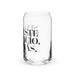 Si Ves Este Vaso Vacío, Trae Más Exclusive Art Piece Can-Shaped Glass Home Office Work Mexican Spanish Pride Gift Cup One-Of-A-Kind Calligraphy Glass | S17 Mexicada