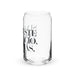 Si Ves Este Vaso Vacío, Trae Más Exclusive Art Piece Can-Shaped Glass Home Office Work Mexican Spanish Pride Gift Cup One-Of-A-Kind Calligraphy Glass | S21 Mexicada