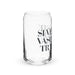 Si Ves Este Vaso Vacío, Trae Más Exclusive Art Piece Can-Shaped Glass Home Office Work Mexican Spanish Pride Gift Cup One-Of-A-Kind Calligraphy Glass | S21 Mexicada