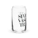 Si Ves Este Vaso Vacío, Trae Más Exclusive Art Piece Can-Shaped Glass Home Office Work Mexican Spanish Pride Gift Cup One-Of-A-Kind Calligraphy Glass | S23 Mexicada