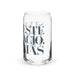 Si Ves Este Vaso Vacío, Trae Más Exclusive Art Piece Can-Shaped Glass Home Office Work Mexican Spanish Pride Gift Cup One-Of-A-Kind Calligraphy Glass | S25 Mexicada