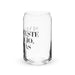 Si Ves Este Vaso Vacío, Trae Más Exclusive Art Piece Can-Shaped Glass Home Office Work Mexican Spanish Pride Gift Cup One-Of-A-Kind Calligraphy Glass | S29 Mexicada