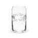 Si Ves Este Vaso Vacío, Trae Más Exclusive Art Piece Can-Shaped Glass Home Office Work Mexican Spanish Pride Gift Cup One-Of-A-Kind Calligraphy Glass | S33 Mexicada