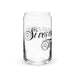 Si Ves Este Vaso Vacío, Trae Más Exclusive Art Piece Can-Shaped Glass Home Office Work Mexican Spanish Pride Gift Cup One-Of-A-Kind Calligraphy Glass | S33 Mexicada