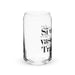 Si Ves Este Vaso Vacío, Trae Más Exclusive Art Piece Can-Shaped Glass Home Office Work Mexican Spanish Pride Gift Cup One-Of-A-Kind Calligraphy Glass | S40 Mexicada