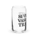 Si Ves Este Vaso Vacío, Trae Más Exclusive Art Piece Can-Shaped Glass Home Office Work Mexican Spanish Pride Gift Cup One-Of-A-Kind Calligraphy Glass | S51 Mexicada