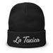 Embroidered La Toxica Spanish Mexican Bingo Game Sarcastic Funny Toxic Beanie Mexicada Black