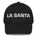 La Santa The Saint Mexican Spanish Pride Gift Regalo Dad Hat Mexicada Black