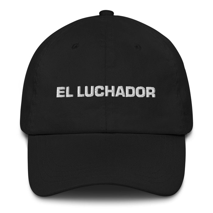 El Luchador The Wrestler Professional Lucha Libre Wrestling Mexico Dad Hat Mexicada Black